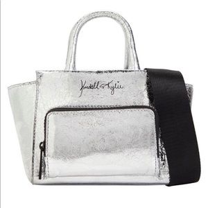 Kendall & Kylie Silver Ruvia Satchel